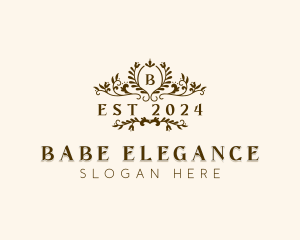 Elegant Garden Wedding logo design