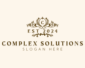 Elegant Garden Wedding logo design