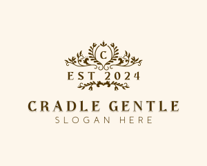 Elegant Garden Wedding logo design