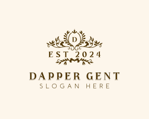 Elegant Garden Wedding logo design