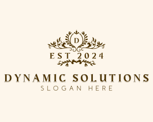 Elegant Garden Wedding logo design