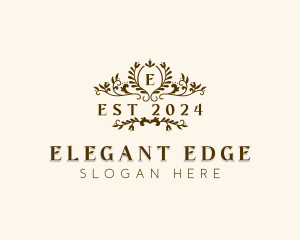 Elegant Garden Wedding logo design