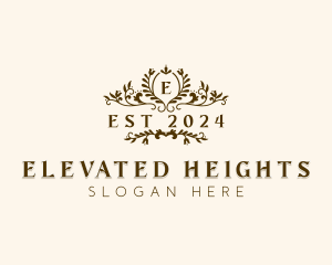 Elegant Garden Wedding logo design