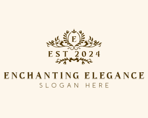 Elegant Garden Wedding logo design