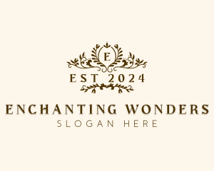 Elegant Garden Wedding logo design