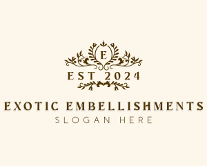 Elegant Garden Wedding logo design