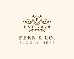 Elegant Garden Wedding logo design