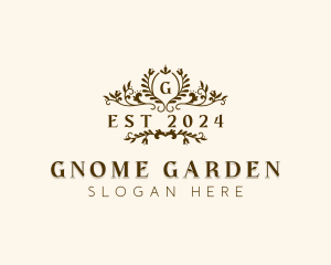 Elegant Garden Wedding logo design