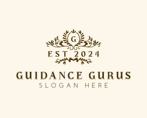 Elegant Garden Wedding logo design