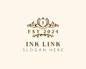 Elegant Garden Wedding logo design