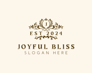 Elegant Garden Wedding logo design