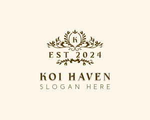 Elegant Garden Wedding logo design