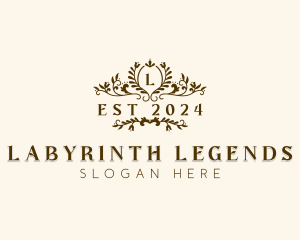 Elegant Garden Wedding logo design