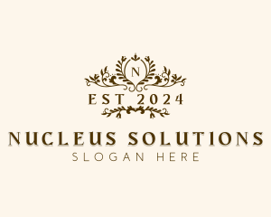 Elegant Garden Wedding logo design