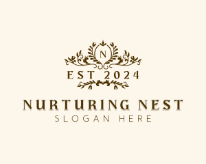 Elegant Garden Wedding logo design