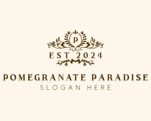 Elegant Garden Wedding logo design