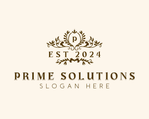 Elegant Garden Wedding logo design