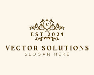 Elegant Garden Wedding logo design