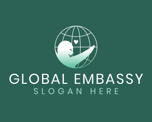 Global Care Support logo design