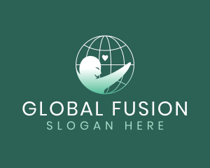 Global Care Support logo design