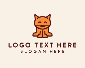 Cute Kitten Cat  logo