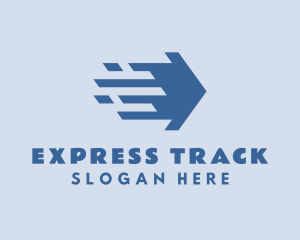 Blue Arrow Shipping logo design