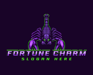 Scorpion Toxic Gaming logo design