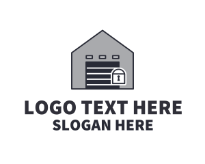 Lock Storage House Logo