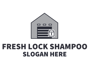 Lock Storage House logo design