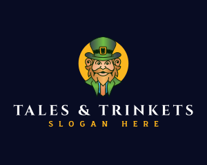 Leprechaun Irish Folklore logo