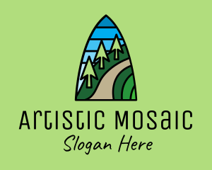 Mountain Path Mosaic  logo