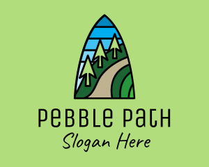 Mountain Path Mosaic  logo design