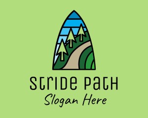 Mountain Path Mosaic  logo design