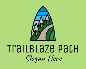 Mountain Path Mosaic  logo design