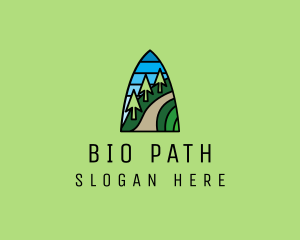 Mountain Path Mosaic  logo design