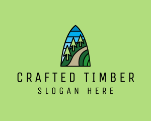 Mountain Path Mosaic  logo design