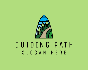 Mountain Path Mosaic  logo design