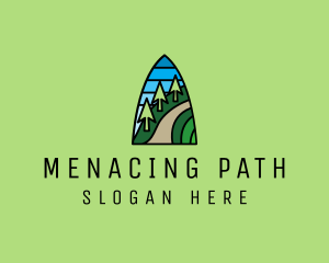 Mountain Path Mosaic  logo design