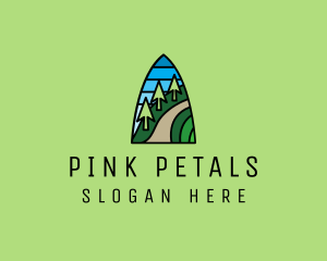 Mountain Path Mosaic  logo design