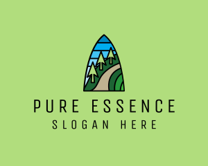 Mountain Path Mosaic  logo design