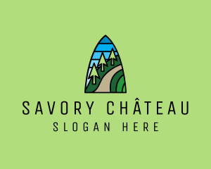 Mountain Path Mosaic  logo design