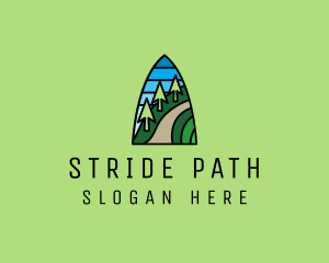 Mountain Path Mosaic  logo design