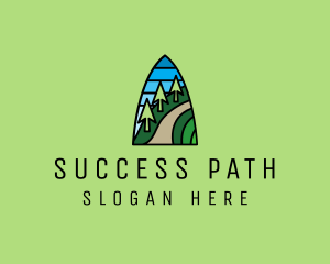 Mountain Path Mosaic  logo design