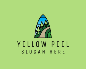 Mountain Path Mosaic  logo design