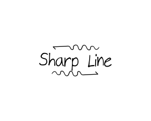 Scribble Line Daycare logo design