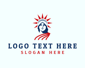 USA Statue of Liberty logo