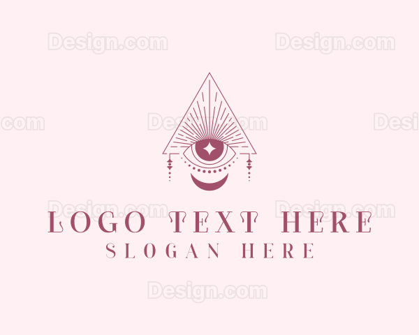 Bohemian Crescent Eye Logo