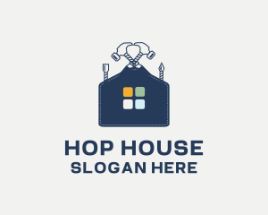 House Construction Tools logo design