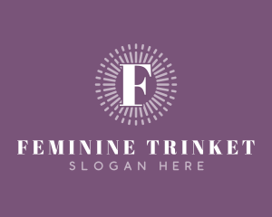 Sunray Feminine Boutique  logo design