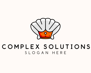 Royal Clam Crown  logo design